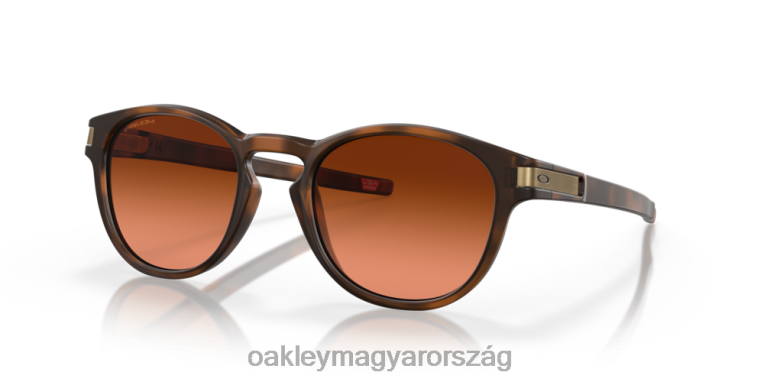 Oakley retesz (alacsony híd illeszkedés) 6PVBJ909 szemüveg prizm barna gradiens lencsék, matt barna teknős váz