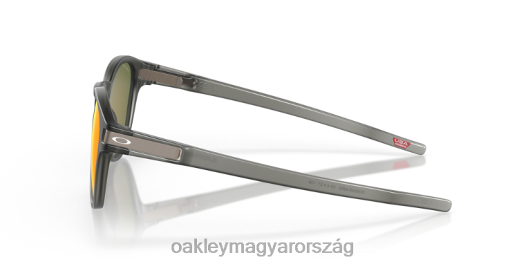 Oakley retesz (alacsony híd illeszkedés) 6PVBJ912 szemüveg prizm rubin polarizált lencsék, matt szürke füstkerettel