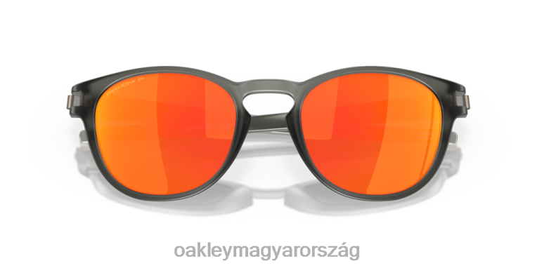 Oakley retesz (alacsony híd illeszkedés) 6PVBJ912 szemüveg prizm rubin polarizált lencsék, matt szürke füstkerettel
