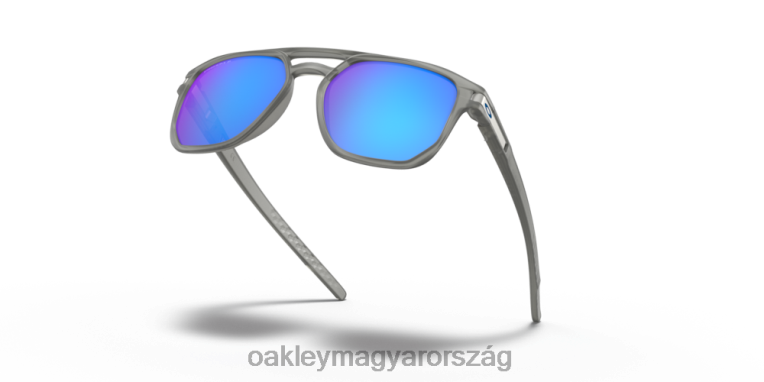 Oakley retesz béta 6PVBJ948 szemüveg prizm zafír polarizált lencsék, matt szürke tintakerettel