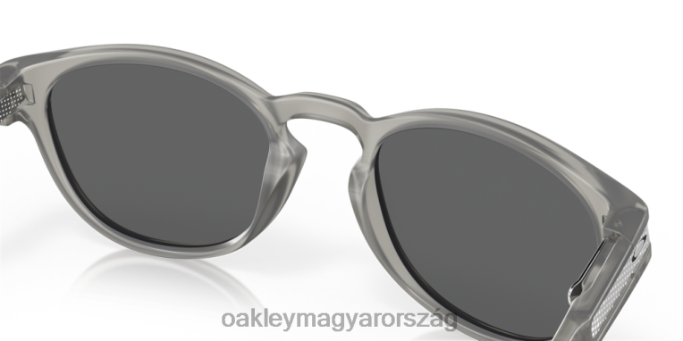 Oakley retesz (low bridge fit) nagy felbontású gyűjtemény 6PVBJ913 szemüveg prizm fekete lencsék, matt szürke tintakeret