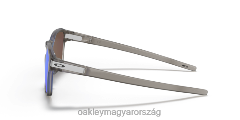 Oakley retesz négyzet (alacsony híd illeszkedés) 6PVBJ918 szemüveg prizm zafír lencsék, matt szürke tintakeret