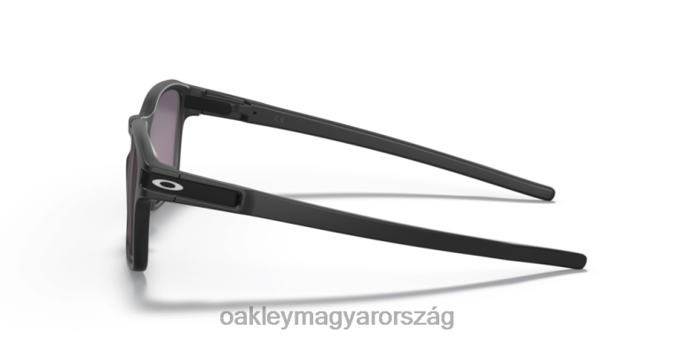 Oakley retesz négyzet (alacsony híd illeszkedés) 6PVBJ919 szemüveg prizm szürke lencsék, matt fekete keret