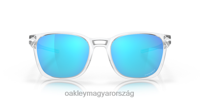 Oakley sugárzó 6PVBJ573 szemüveg prizm zafír lencsék, polírozott átlátszó keret