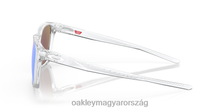 Oakley sugárzó 6PVBJ573 szemüveg prizm zafír lencsék, polírozott átlátszó keret