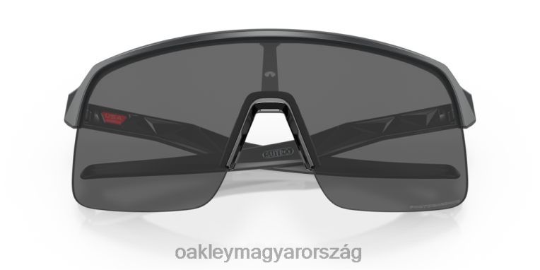 Oakley sutro lite 6PVBJ230 szemüveg átlátszó vagy fekete irídium fotokróm lencsék, matt karbon keret