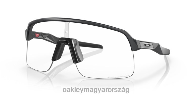 Oakley sutro lite (alacsony hídra illeszkedő) 6PVBJ453 szemüveg átlátszó vagy fekete irídium fotokróm lencsék, matt karbon keret