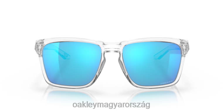 Oakley sylas (alacsony híd illeszkedés) 6PVBJ962 szemüveg prizm zafír lencsék, polírozott átlátszó keret