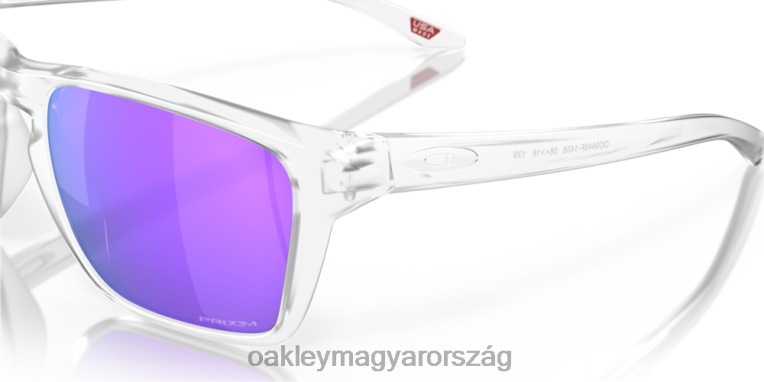 Oakley sylas (alacsony híd illeszkedés) 6PVBJ965 szemüveg prizm lila lencsék, matt átlátszó keret