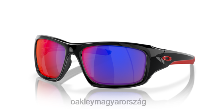 Oakley szelep 6PVBJ774 szemüveg pozitív vörös irídium lencsék, polírozott fekete keret