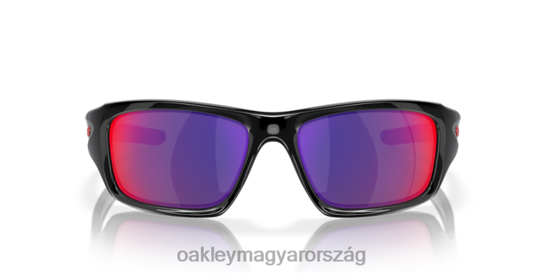 Oakley szelep 6PVBJ774 szemüveg pozitív vörös irídium lencsék, polírozott fekete keret