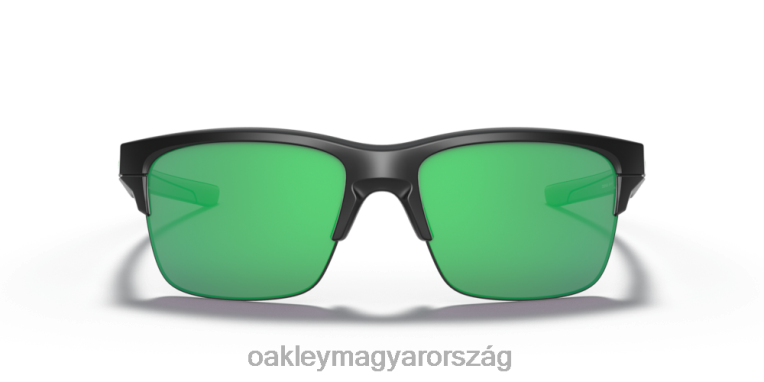 Oakley vékony link 6PVBJ893 szemüveg jade iridium lencsék, matt fekete kerettel