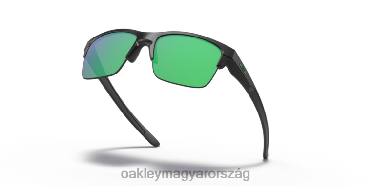 Oakley vékony link 6PVBJ893 szemüveg jade iridium lencsék, matt fekete kerettel