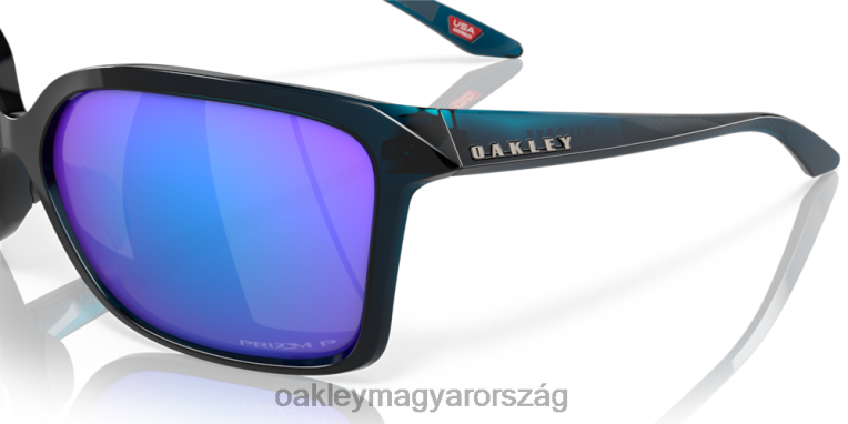 Oakley vadrozsda 6PVBJ288 szemüveg prizm zafír polarizált lencsék, transz poseidon kerettel