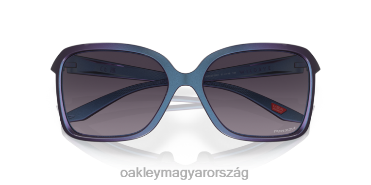 Oakley vadrozsda 6PVBJ293 szemüveg prizm szürke gradiens lencsék, matt cián/lila színeltoló keret