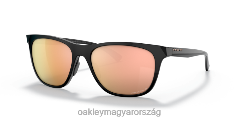 Oakley vezetővonal 6PVBJ1072 szemüveg prizm rose gold polarizált lencsék, polírozott fekete keret