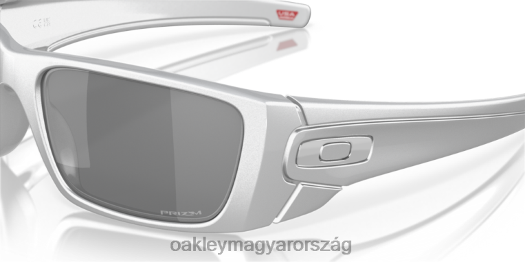 Oakley üzemanyagcellás x-ezüst kollekció 6PVBJ600 szemüveg prizm fekete lencsék, x-ezüst váz